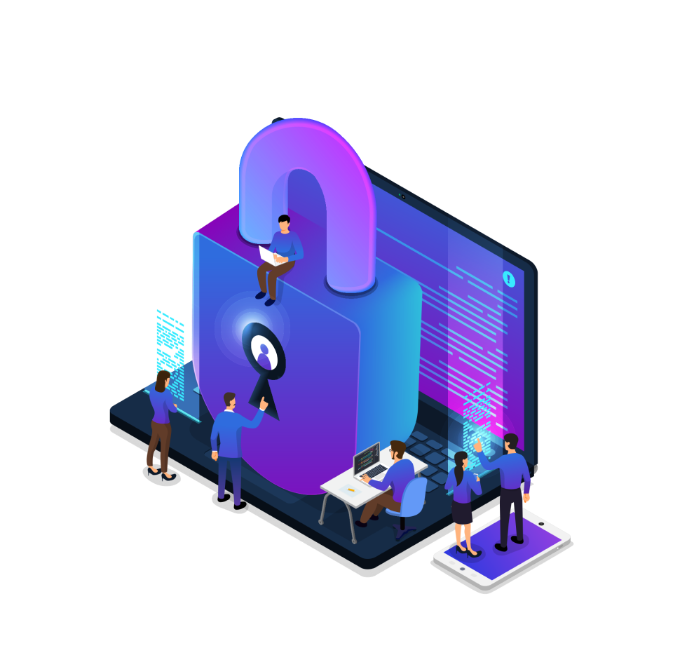 Cybersecurity Illustration