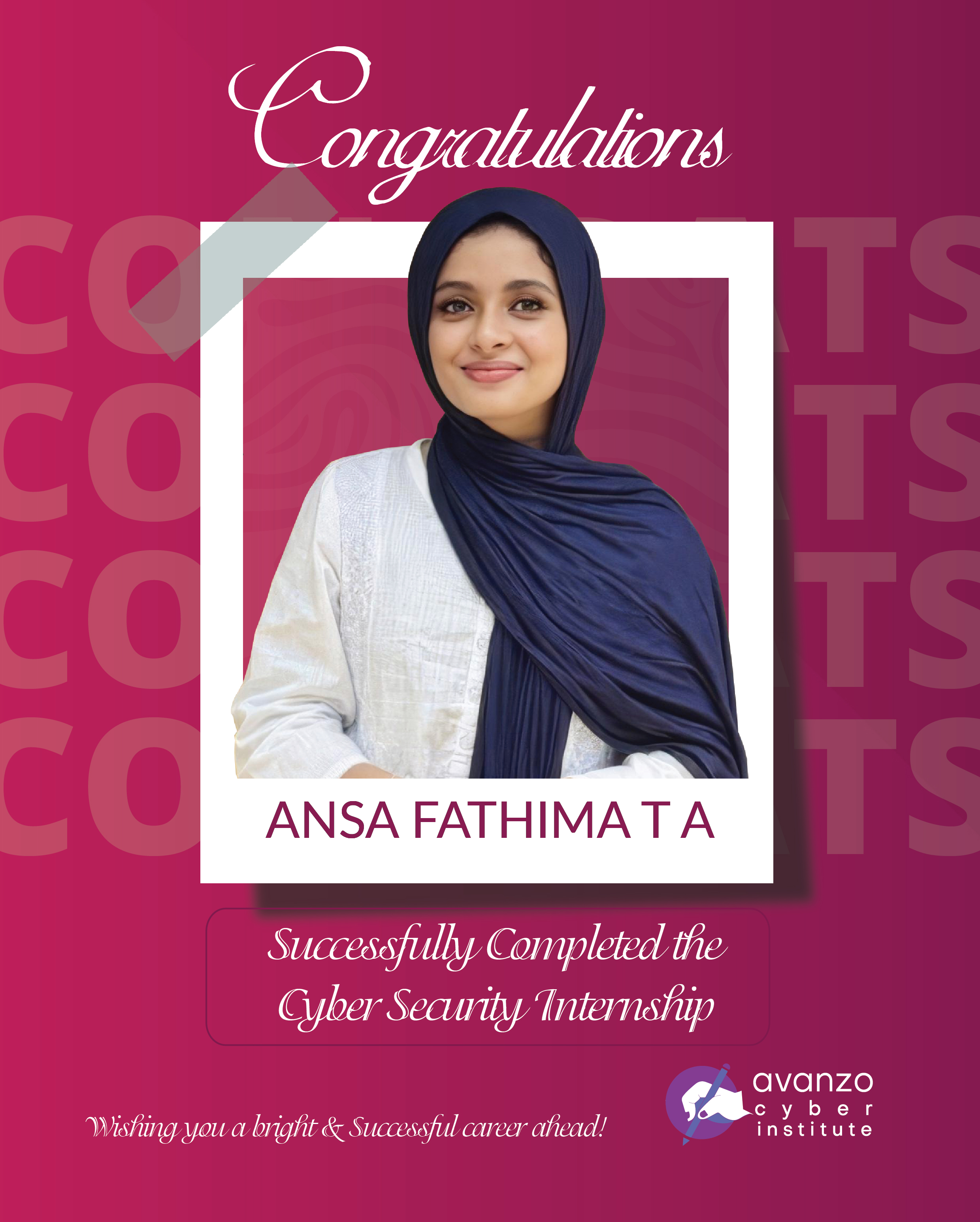 Ansa Fathima T A